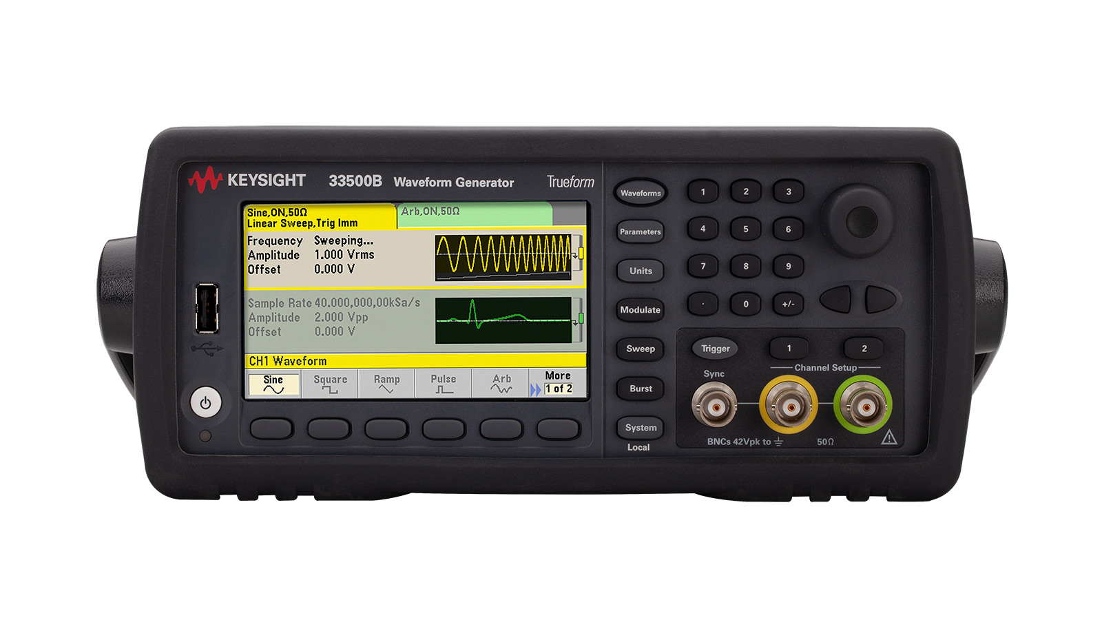 Keysight Technologies (formerly Agilent) 33522B | 30MHz Waveform